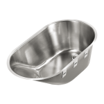 Rozsdamentes acél babakád