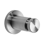 Rozsdamentes acél akasztó, 50 mm, kefélt