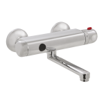 Fali termosztatikus keverő, 24 V DC