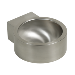 Rozsdamentes acél falra szerelhető mosdó