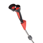 Kézi szemzuhany két szórófejjel, fali tartóval