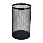 Kerek hulladékgyűjtő, fekete színű, 28,5 l