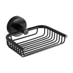 Rozsdamentes acél szappantartó, fekete matt kivitel