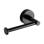 Rozsdamentes acél WC-papír tartó, fekete matt felület