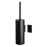 Rozsdamentes acél WC-kefe, fekete matt kivitelben