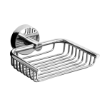 Rozsdamentes acél szappantartó, polírozott felület