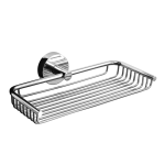 Rozsdamentes acél szappantartó, polírozott felület