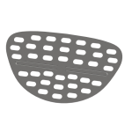 Rozsdamentes acél szűrő Chic vizeldéhez