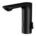 Automata fekete mosdócsaptelep, 6 V