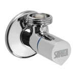 Sarokszelep, 1/2 x 3/4, kerámia betéttel