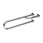 Rozsdamentes acél kapaszkodó, fix, 800 mm hosszú, polírozott