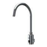 Automata hosszított mosdócsaptelep, 6 V