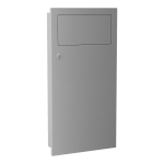 Rozsdamentes acél süllyesztett hulladéktároló