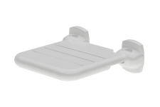 Vinil zuhanyülőke, falra szerelhető, felhajtható