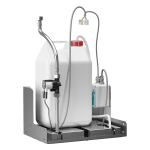 Tükör mögötti automata mosdócsaptelep szappanadagolóval, 24 V DC