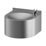 Falra szerelhető rozsdamentes acél ivókút