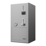 Érme- és zsetonvezérelt zuhanyidőzítő, 24 V DC, közvetlen vezérlés