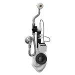 Radaros öblítőegység szerelősínen, 24 V DC