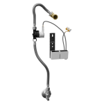 Radaros öblítőegység szerelősínen D-Code piszoárhoz, 24 V DC