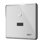 WC öblítőegység nyomás alatti vízhez, polírozott felület, 24 V DC