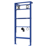 Szerelőkeret automata fali mosdócsaphoz és automata szappanadagolóhoz