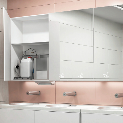 Tükrök mögötti modulok: letisztult design, okos megoldás