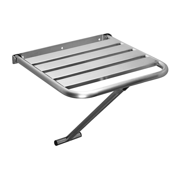 Rozsdamentes acél zuhanyülőke, összecsukható