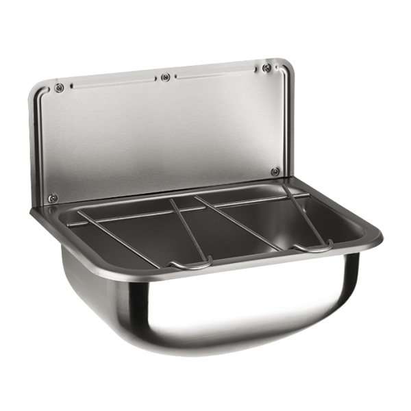 Falra szerelhető rozsdamentes acél mosdó