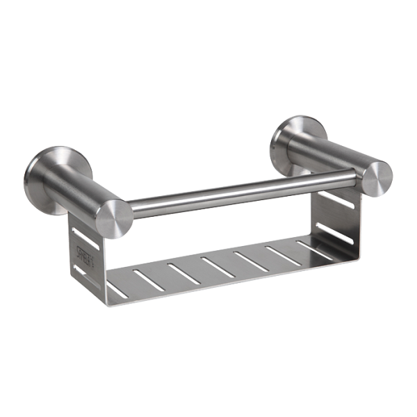 Fali rozsdamentes acél sampon tartó