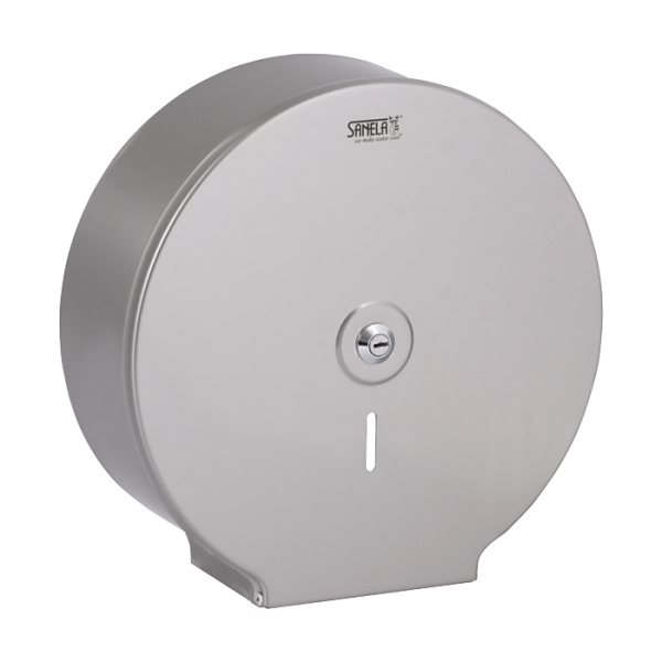 Rozsdamentes acél tartó nagy tekercses WC-papírhoz