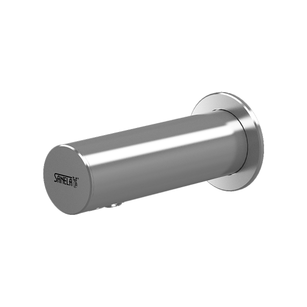 Automata rozsdamentes acél falra szerelhető szappanadagoló, 1 l-es szappantartály, 230 V AC