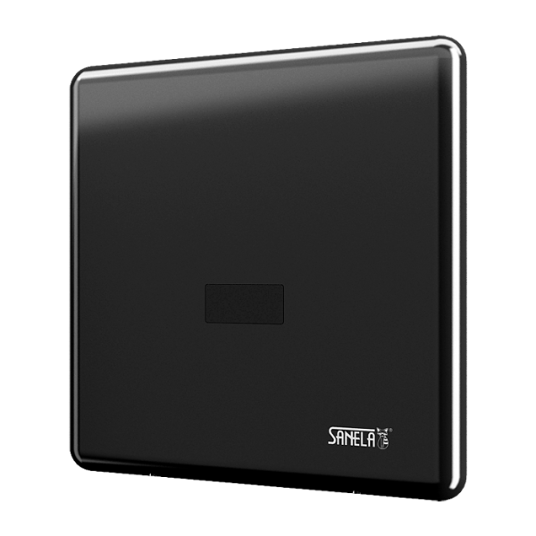 Automata zuhanyvezérlés szerelődobozzal, fekete, 24 V DC