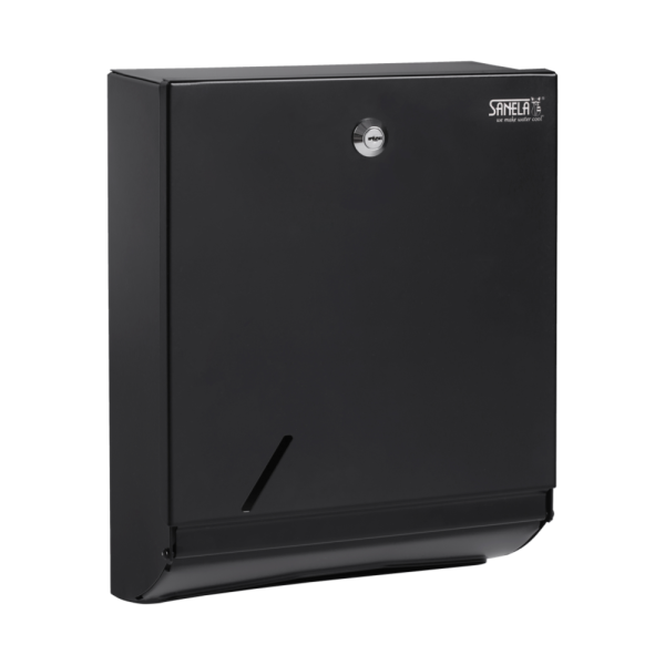 Rozsdamentes acél adagoló hajtogatott papírtörlőkhöz