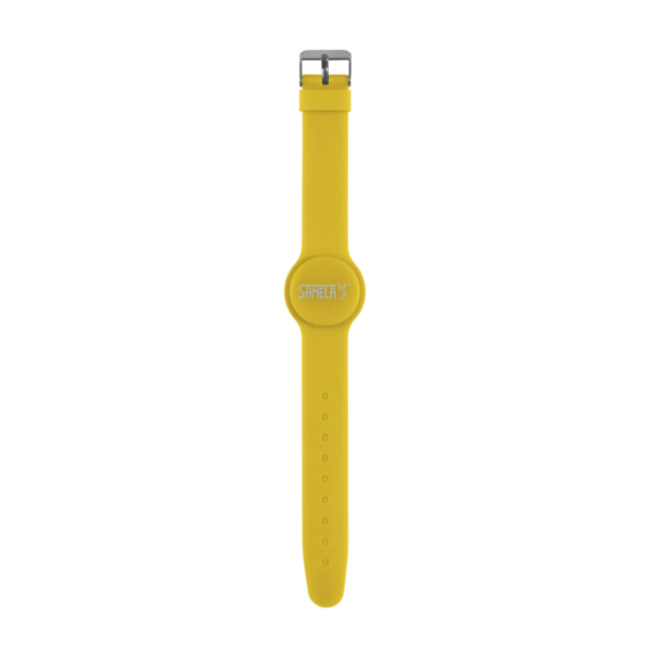 RFID karkötő készlet, sárga szín