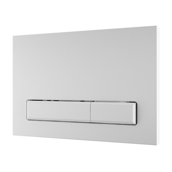 Mechanikus WC-öblítő egység SLR 21 beépítő rendszerekhez, fehér műanyagból