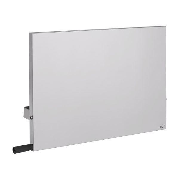 Rozsdamentes acél, lehajtható tükör mozgáskorlátozottak számára