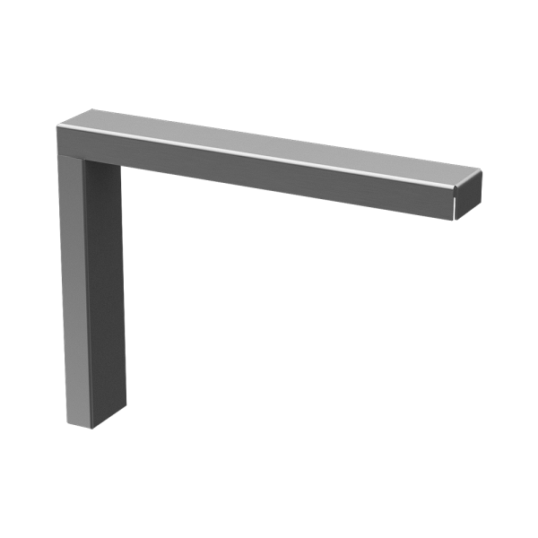 Tartó rozsdamentes acél konzol SLUN 10, SLUN 81, SLUN 82 és SLUN 83 számára, anyaga AISI - 304