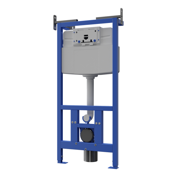 WC szerelőkeret rejtett tartállyal, gipszkarton profilokhoz történő beépítéshez