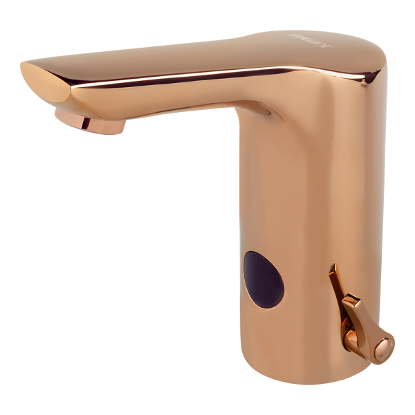 Mosdó csaptelep, ROSE GOLD, 24 V DC