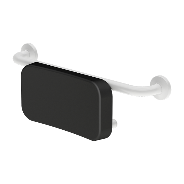 Acél háttámasz, 700 mm, fehér szín - Komaxit