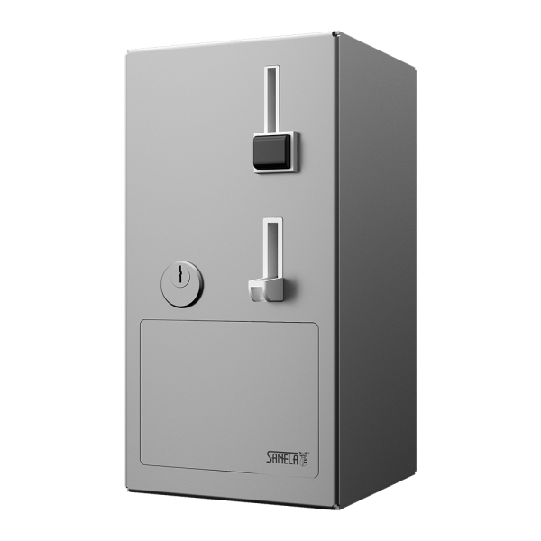 Érme- és zsetonvezérelt zuhanyidőzítő, 24 V DC, interaktív vezérlés