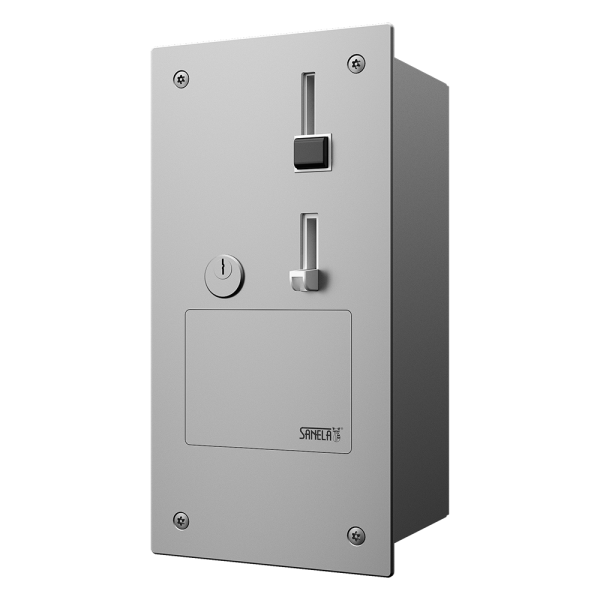 Süllyesztett érme- és zsetonautomata egyfázisú készülékhez 230 V, 24 V DC