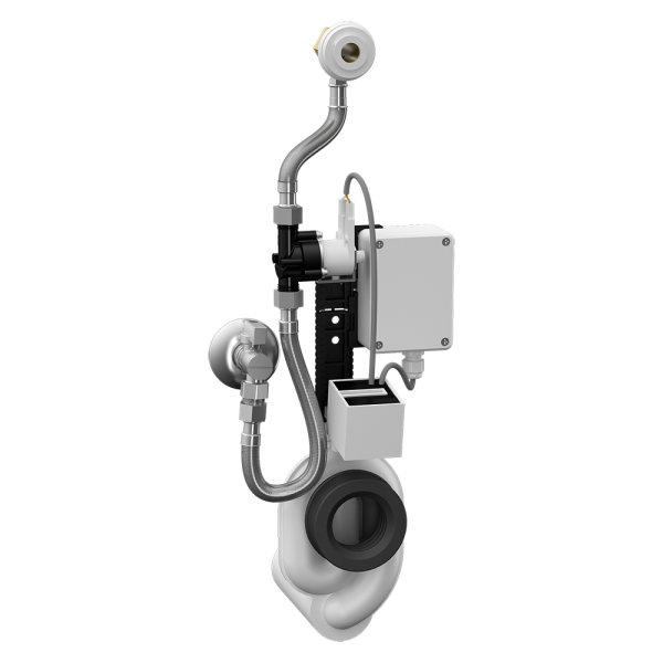 Radaros öblítőegység szerelősínen, 6 V