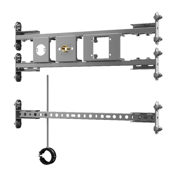 Szerelőkeret SLU 42, SLU 43 és SLZN 83 rögzítéséhez