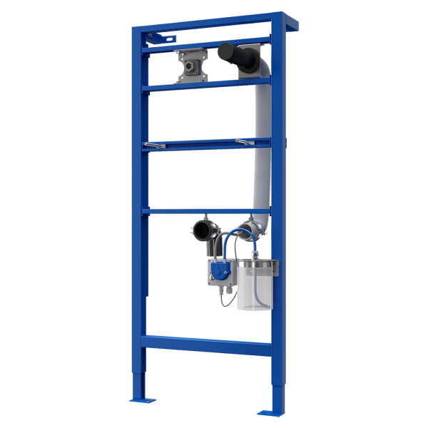 Automata rozsdamentes acél falra szerelhető szappanadagoló, 1 l-es szappantartály, SLR 24 szerelőkerettel, fekete, 230 V AC