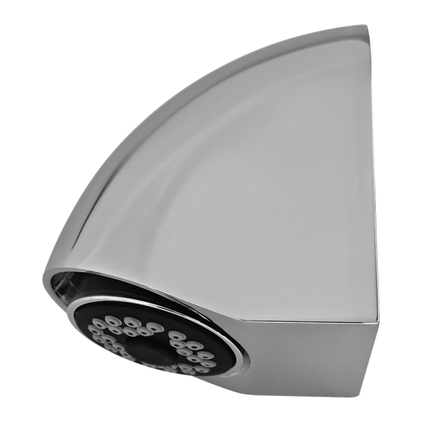 Vandalizmusálló zuhanyfej, állítható vízsugárszöggel, anticalc